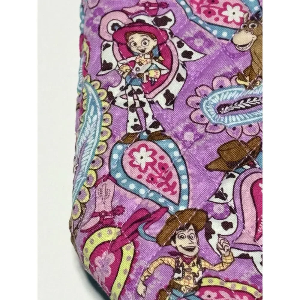 Vera Bradley Disney Pixar Toy Story Rodeo Paisley Small Vera Tote Bag Charm Set